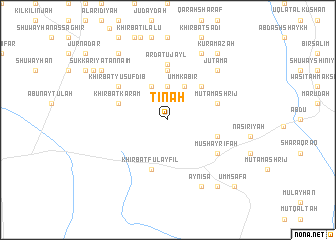 map of Tīnah