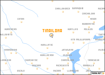 map of Tinailoma