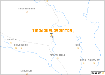 map of Tinaja de las Pintas