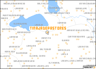 map of Tinaja de Pastores