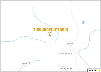 map of Tinaja de Victorio