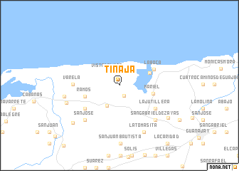 map of Tinaja