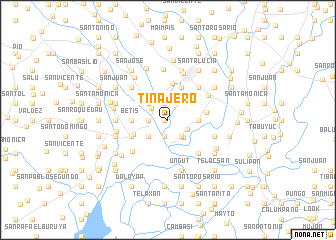 map of Tinajero