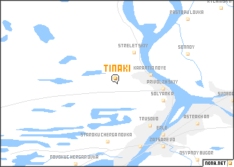 map of Tinaki