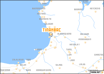 map of Tinambac