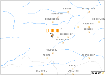 map of Tinana