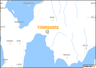 map of Tinangkong