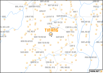 map of Tinang