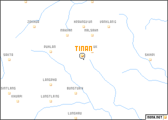 map of Tinan