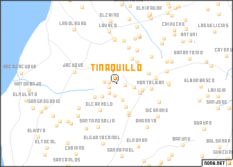 map of Tinaquillo