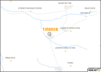 map of Tinarka