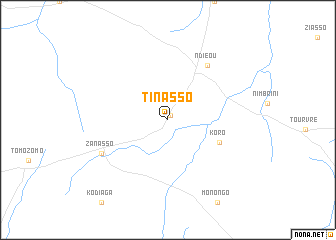 map of Tinasso