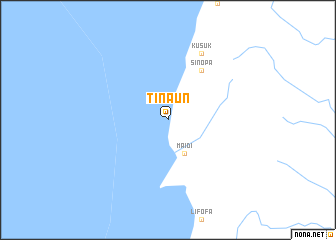 map of Tinaun