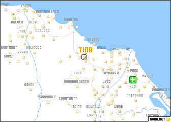 map of Tina