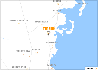 map of Tinbak