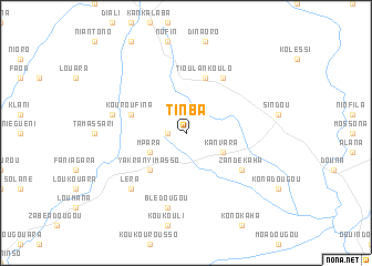 map of Tinba