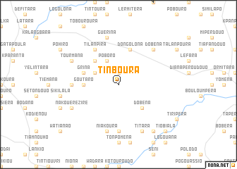 map of Tinboura