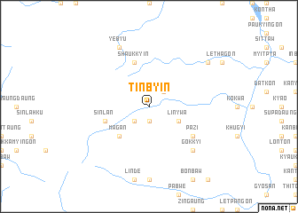 map of Tinbyin