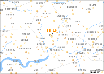 map of Tinca