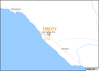 map of Tin City