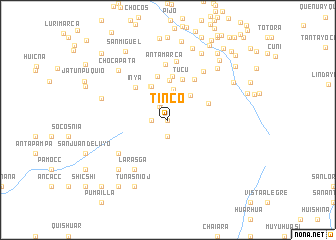 map of Tinco