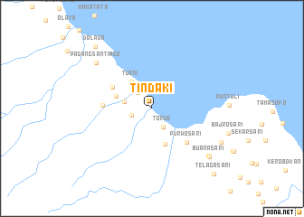 map of Tindaki