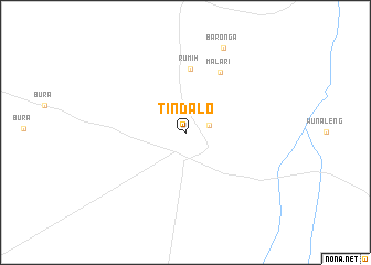 map of Tindalo