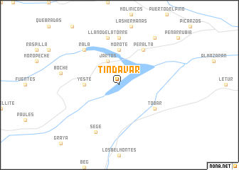 map of Tindavar