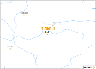 map of Tindawi
