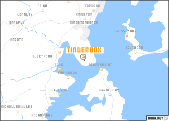 map of Tinderbox