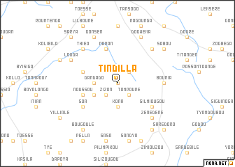 map of Tindilla