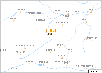 map of Tindlit