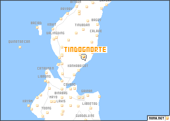 map of Tindog Norte