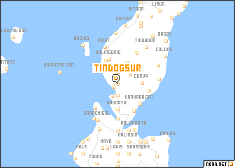 map of Tindog Sur