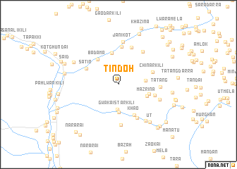 map of Tindoh