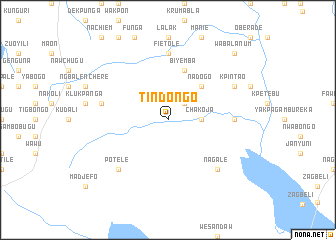 map of Tindongo