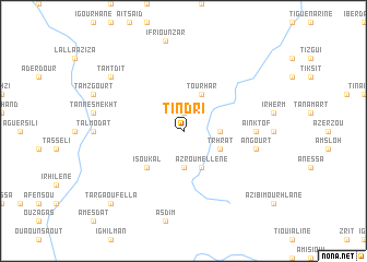 map of Tindri