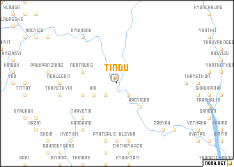 map of Tindu