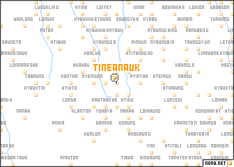 map of Ti-ne Anauk