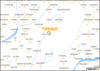 map of Tinehun