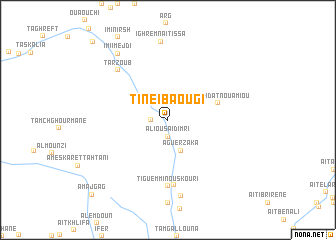 map of Tine Ibaougi