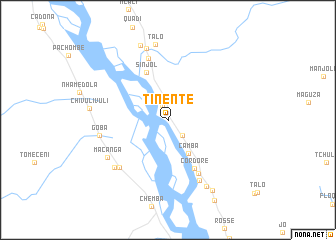 map of Tinente