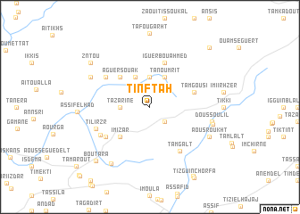 map of Tinftah