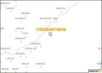 map of Tinga Gahtawng