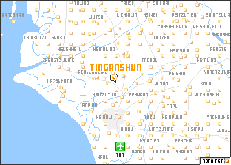 map of Ting-an-shun