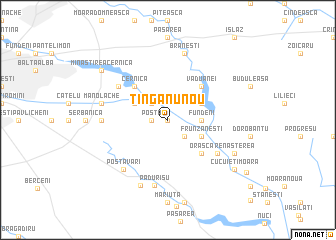 map of Tînganu Nou