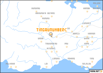 map of Tingau Number 2