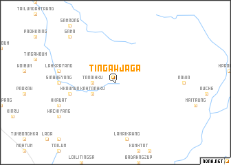 map of Tingawjāga