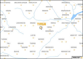 map of Tinga