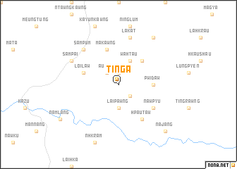 map of Tinga
